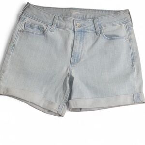 Old Navy Light Blue Women's Rolled Cuff Denim Shorts